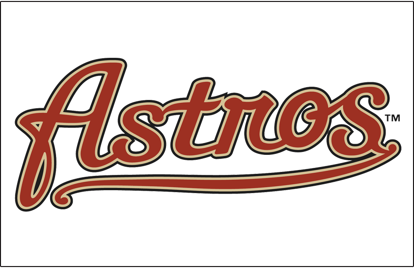 Houston Astros 2002-2012 Jersey Logo iron on transfers for T-shirts version 3